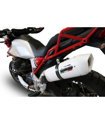 Escape GPR Exhaust System Moto Guzzi V85 Tt 2019/20 e4 Escape homologado y tubo de conexión Albus Evo4