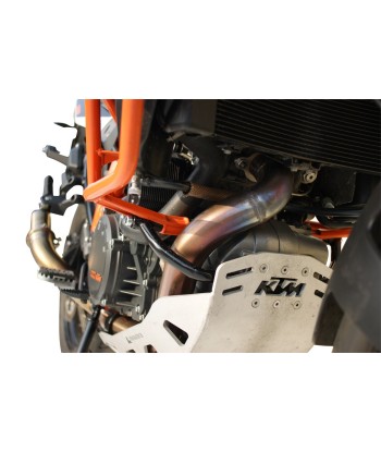 Escape GPR Exhaust System Ktm Lc 8 1290 Super Adv 2015/16 e3 Tubo supresor de catalizador Collettore