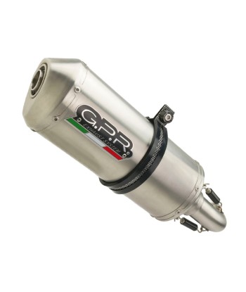 Escape GPR Exhaust System Suzuki Gsx-R 1000 2003/04 Escape homologado y tubo de conexión Satinox