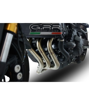 Escape GPR Exhaust System Yamaha Mt-09 Tracer Fj-09 Tr 2017/20 e4 Escape completo homologado y catalizado GP Evo4 Poppy