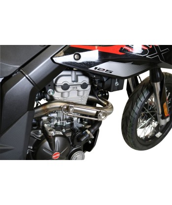Escape GPR Exhaust System UM Motorcycles Dsr Adventure TT 125 2018/20 e4 Tubo supresor de catalizador Decatalizzatore