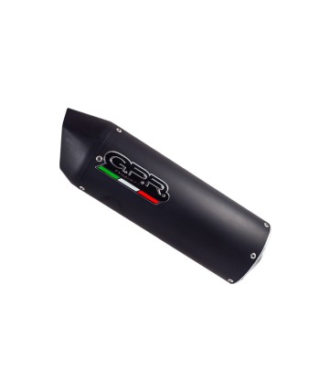 Escape GPR Exhaust System Triumph Speed Triple 1050 2005/10 Doble Escape homologado y tubos de conexión Furore Nero