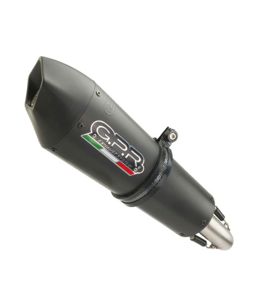 Escape GPR Exhaust System Ktm Duke 890 L 2021/2022 e5 Escape homologado y tubo de conexión GP Evo4 Black Titanium