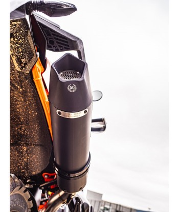 Escape GPR Exhaust System Ktm Duke 890 L 2021/2022 e5 Escape homologado y tubo de conexión GP Evo4 Black Titanium