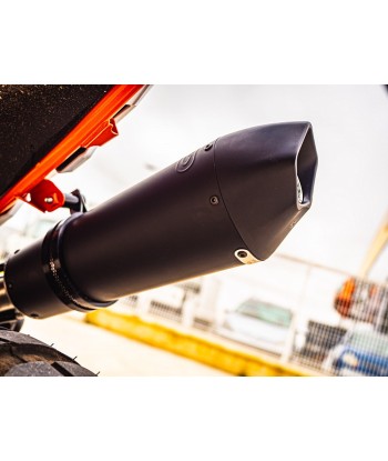Escape GPR Exhaust System Ktm Duke 890 L 2021/2022 e5 Escape homologado y tubo de conexión GP Evo4 Black Titanium