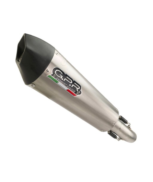 Escape GPR Exhaust System Suzuki V-Strom Dl 1000 2017/19 e4 Escape homologado y tubo de conexión GP Evo4 Titanium
