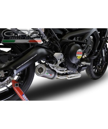 Escape GPR Exhaust System Yamaha Mt-09 Tracer Fj-09 Tr 2017/20 e4 Escape completo homologado y catalizado M3 Inox