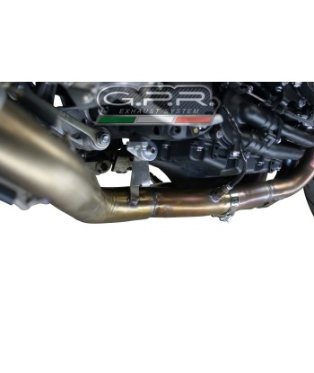 Escape GPR Exhaust System Yamaha Mt-10 / Fj-10 2016/20 e4 Escape completo homologado con catalizador Furore Nero