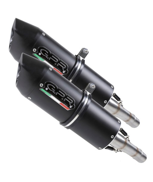 Escape GPR Exhaust System Ktm Superduke 990 - R 2004/12 Doble Escape homologado y tubos de conexión Furore Nero