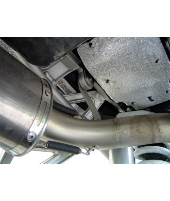 Escape GPR Exhaust System Ktm Superduke 990 - R 2004/12 Doble Escape homologado y tubos de conexión Furore Nero