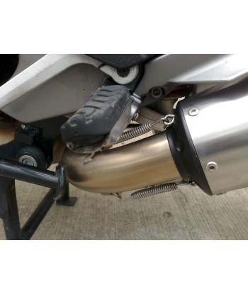 Escape GPR Exhaust System Moto Guzzi Breva 1100 4V 2005/10 Escape homologado y tubo de conexión Furore Nero