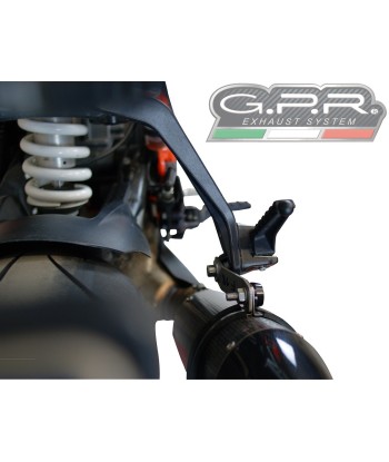 Escape GPR Exhaust System Ktm Superduke 1290 R 2014/16 e3 Escape homologado y tubo de conexión Furore Nero