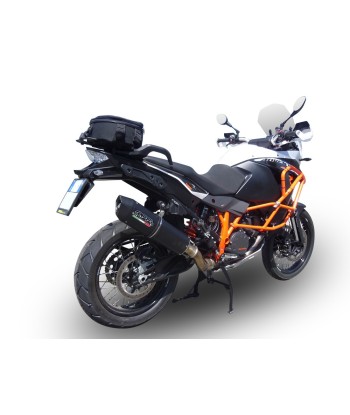 Escape GPR Exhaust System Ktm Lc 8 1290 Super Adv 2017/20 e4 Escape racing y tubo de conexión Furore Nero