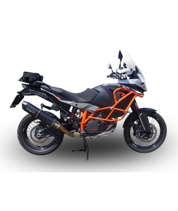 Escape GPR Exhaust System Ktm Lc 8 1290 Super Adv 2017/20 e4 Escape racing y tubo de conexión Furore Nero