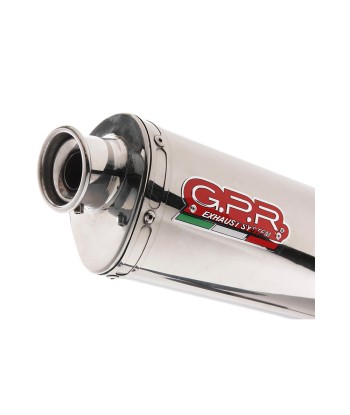 Escape GPR Exhaust System Yamaha Fjr 1300 2017/20 e4 Doble Escape homologado y tubos de conexión Trioval