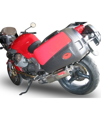 Escape GPR Exhaust System Moto Guzzi Breva 1100 4V 2005/10 Escape homologado y tubo de conexión Trioval