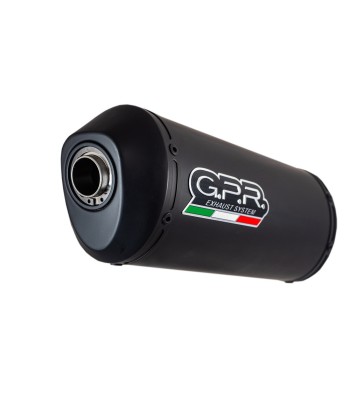 Escape GPR Exhaust System Moto Guzzi Stelvio 1200 4V 2008/10 Escape homologado y tubo de conexión Ghisa