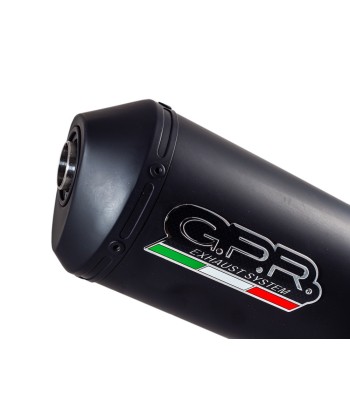 Escape GPR Exhaust System Moto Guzzi Stelvio 1200 4V 2008/10 Escape homologado y tubo de conexión Ghisa