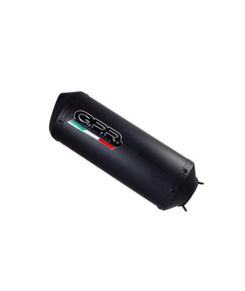 Escape GPR Exhaust System Moto Guzzi Stelvio 1200 4V 2008/10 Escape homologado y tubo de conexión Ghisa
