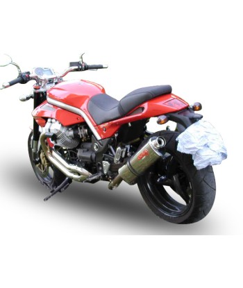 Escape GPR Exhaust System Moto Guzzi Griso 1100 2005/08 Escape homologado y tubo de conexión Trioval