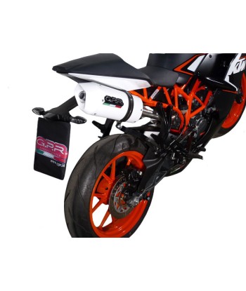 Escape GPR Exhaust System Ktm Duke 125 2011/16 e3 Escape homologado y catalizado Albus Ceramic