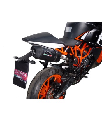 Escape GPR Exhaust System Ktm Rc 125 2014/16 e3 Escape homologado y catalizado Deeptone Inox