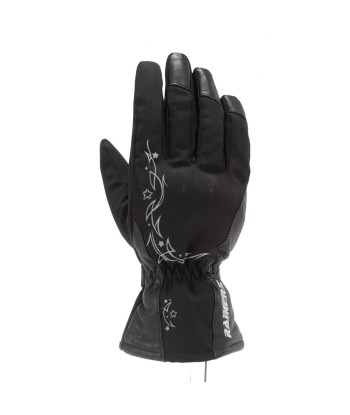 GUANTES INVIERNO MUJER POLAR NEGRO IMPERMEABLE XS