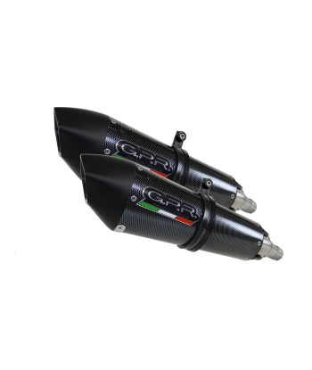 Escape GPR Exhaust System Bmw F 700 Gs 2016/18 e4 Escape homologado y tubo de conexión Sonic Titanium