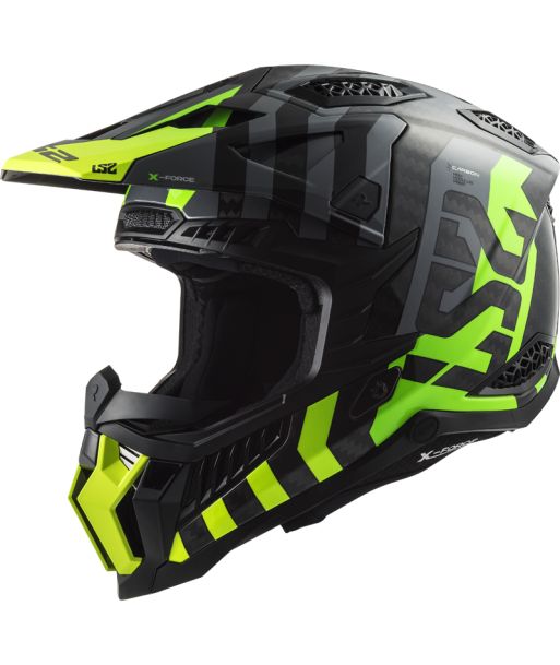 LS2 MX703 C X-FORCE BARRIER H-V YELLOW GREEN