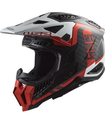 LS2 MX703 C X-FORCE VICTORY RED WHITE
