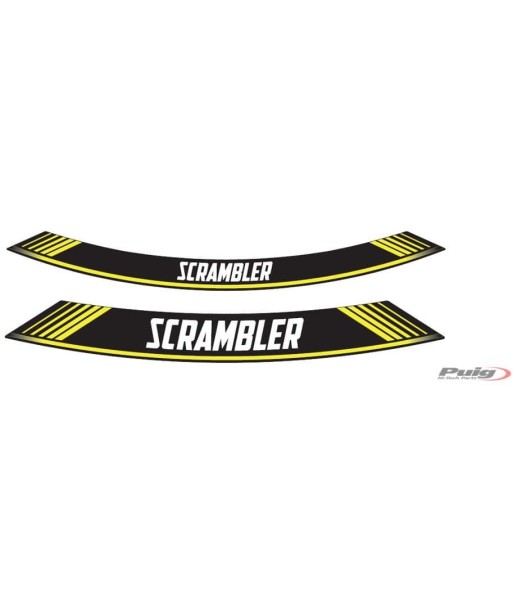 JUEGO 8 TIRAS EN ARCO SCRAMBLER C/AMARILLO