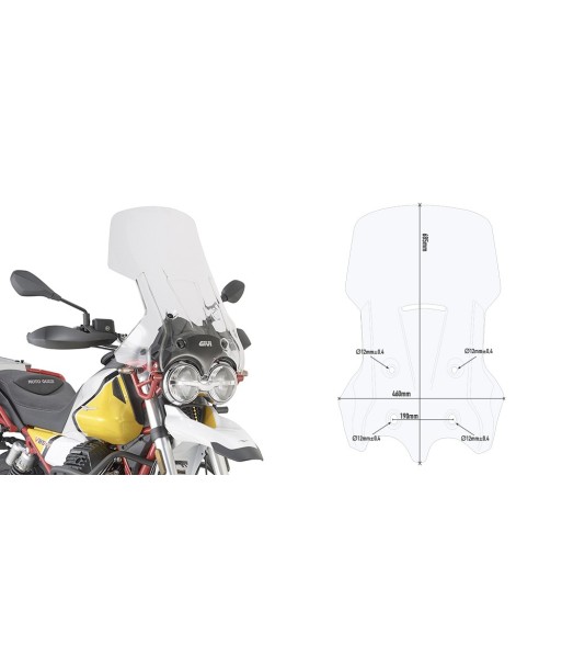 CUPULA P KIT MOTO GUZZI V85 TT 19