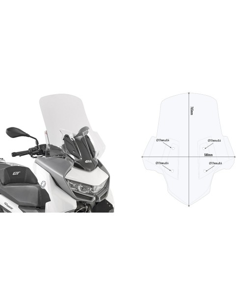 PARABRISAS P KIT BMW CGT 400 19