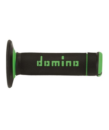 Puños Domino Off Road X-Treme Negro - Verde Cerrados D 22 mm L 118 mm
