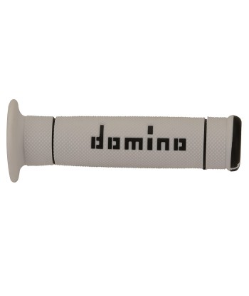 Puños Domino Trial Blanco - Negro Cerrados D 22 mm L 125 mm