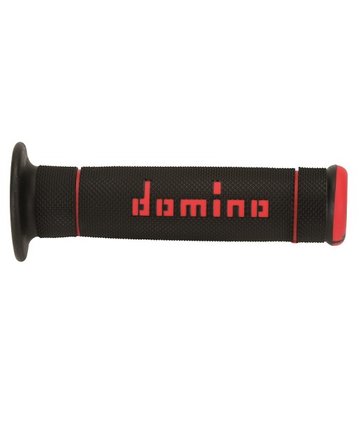 Puños Domino Trial Negro - Rojo Cerrados D 22 mm L 125 mm