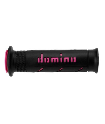 Puños Domino XM2 Super Soft Negro/Fucsia Abiertos D 22 mm L 120-125 mm