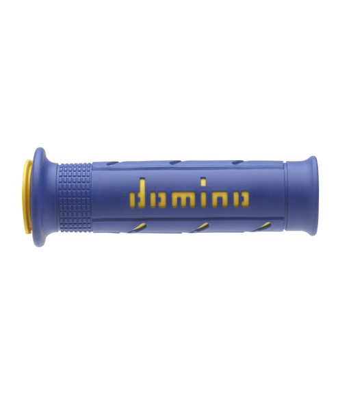 Puños Domino XM2 Super soft Azul / amarillo Abiertos D 22 mm L 120-125 mm