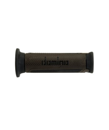 Puños Domino Turismo Marrón-Negro Abiertos D 22 mm L 120 mm