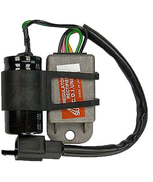 Regulador japonés SH542-12B - 12V - Trifase - CC - 4 cables - con condensador Honda XR 650 R