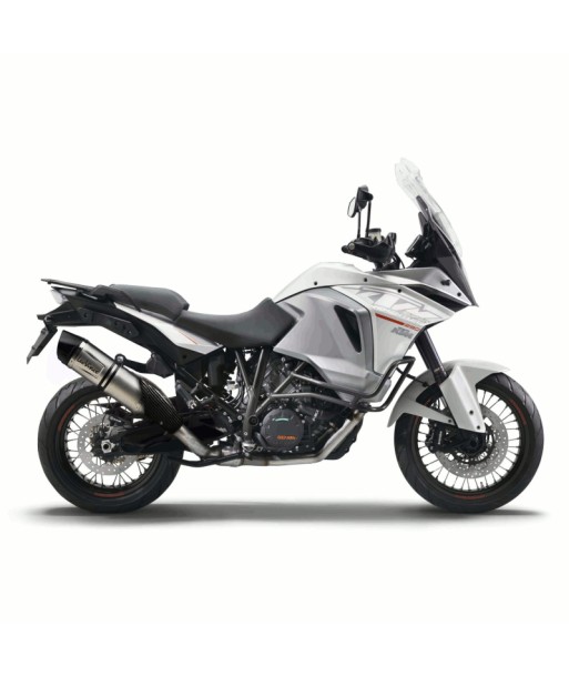 SILENCIOSO SBK LV ONE EVO KTM 1050 ADV - 1190/R ADV - 1290 SUPER ADV INOX W/BAGS