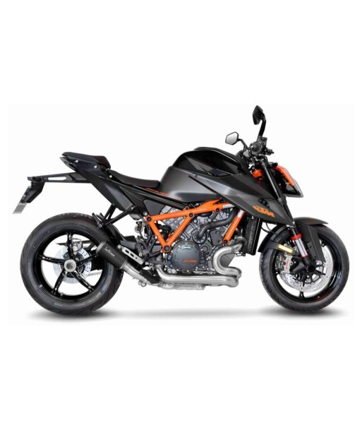 SILENCIOSO SLIP-ON LV-10 KTM 1290 SUPER DUKE GT/R 17/19 E4 BLACK INOX